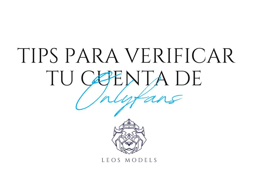 Tips para verificar cuenta de Onlyfans